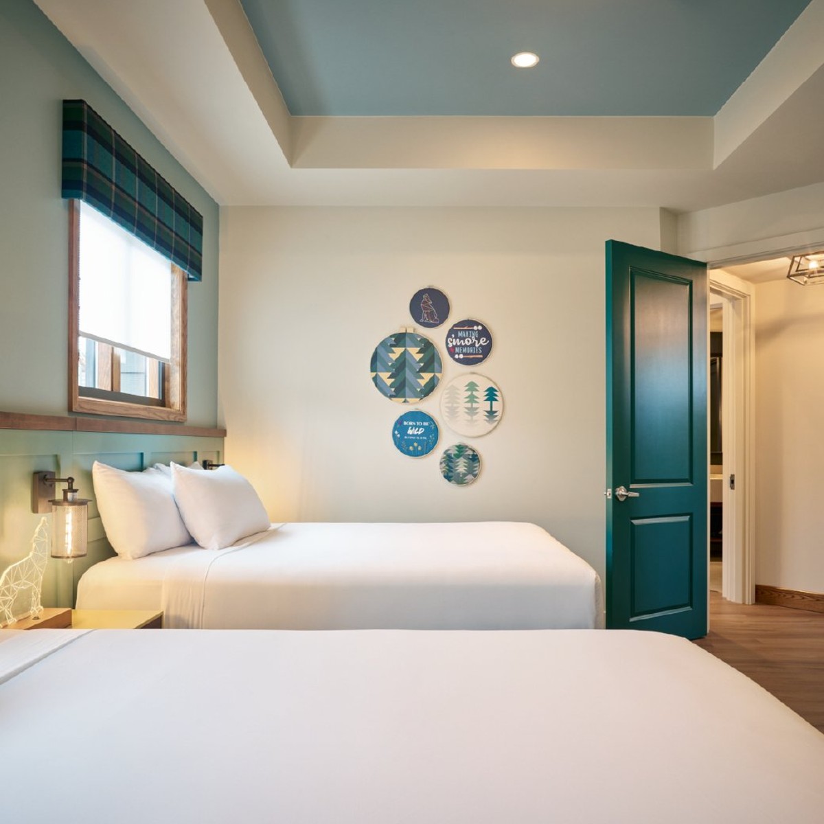 bedroom in the villa