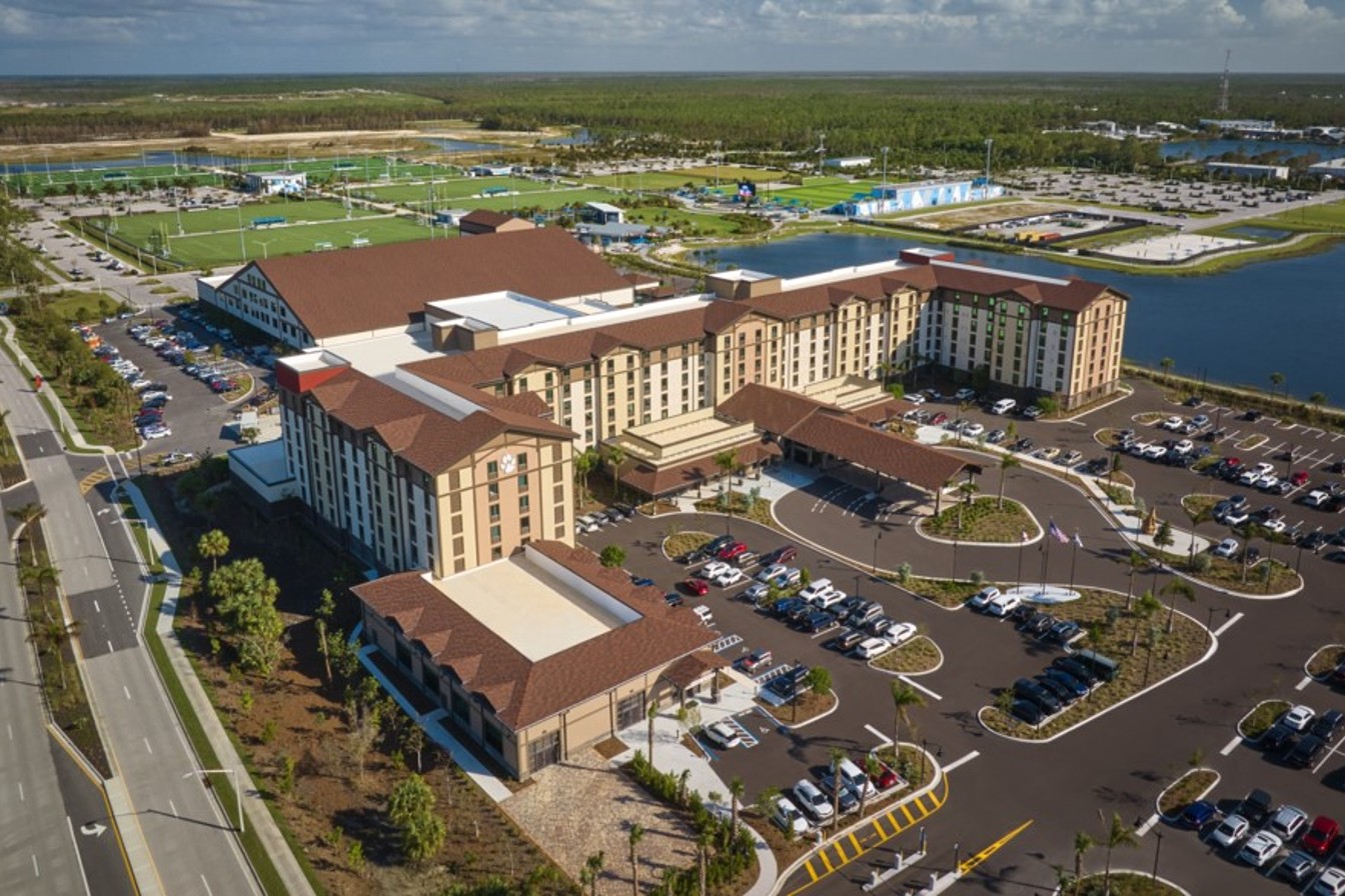 rendering of the waterpark resort in naples FL