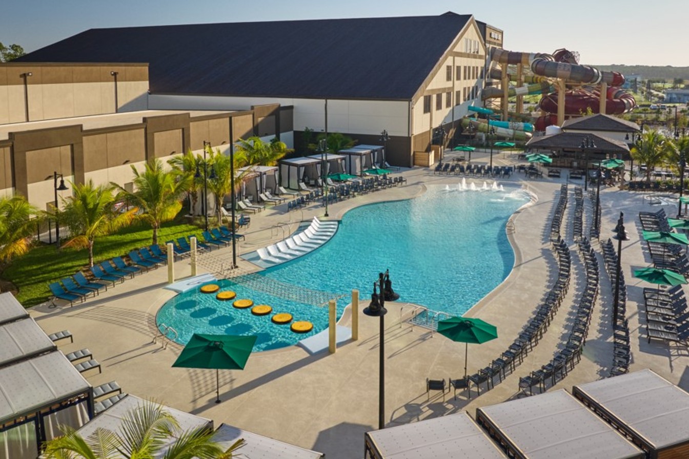 rendering of the waterpark resort in naples FL