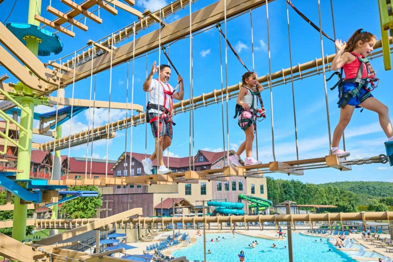 adventure park in pocono mountains