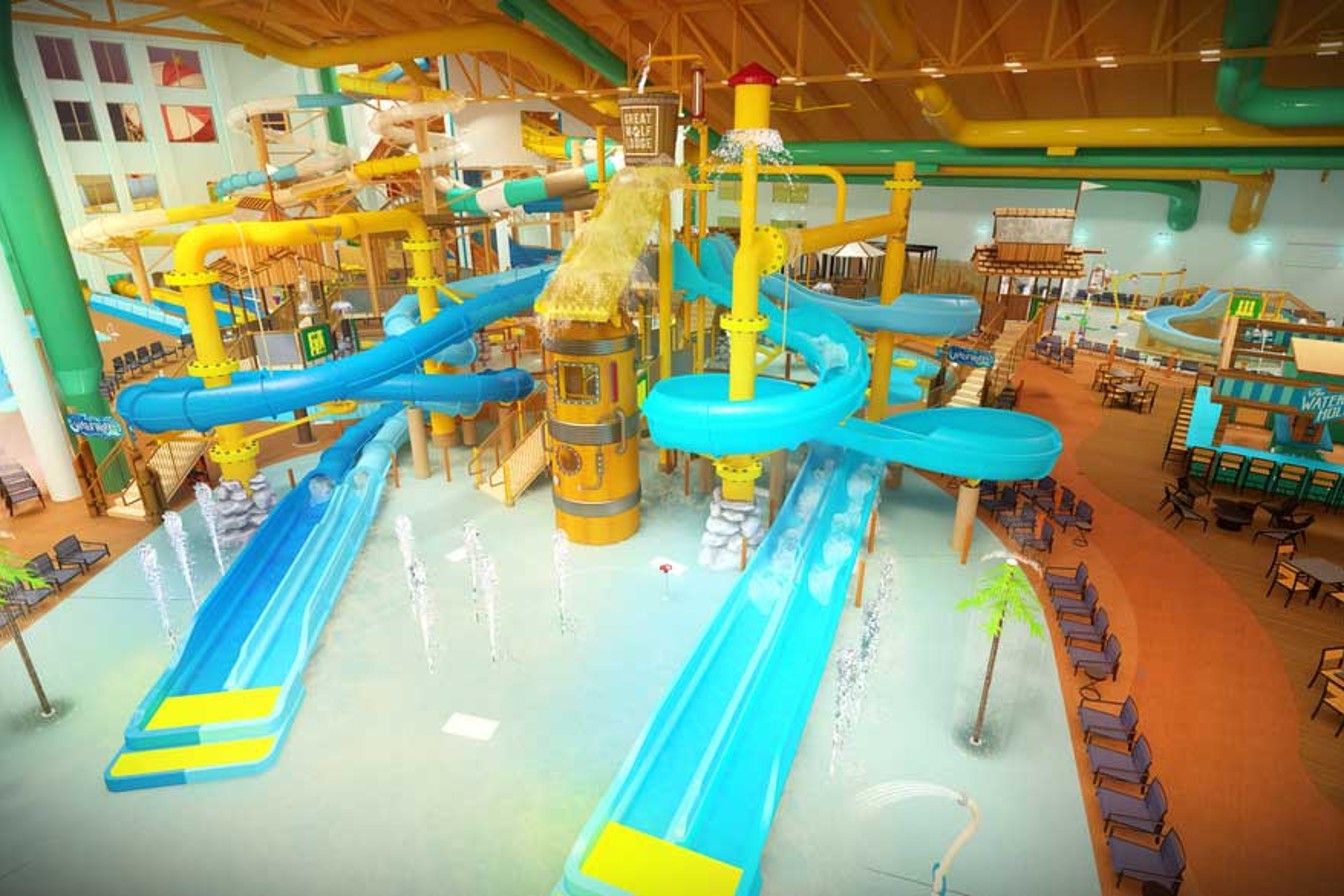 webster waterpark slides