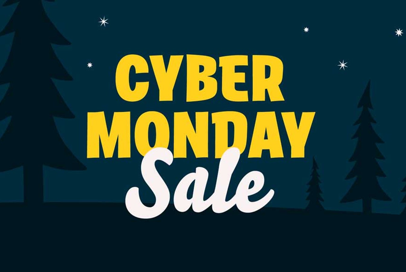 Cyber Monday Sale Deal Card