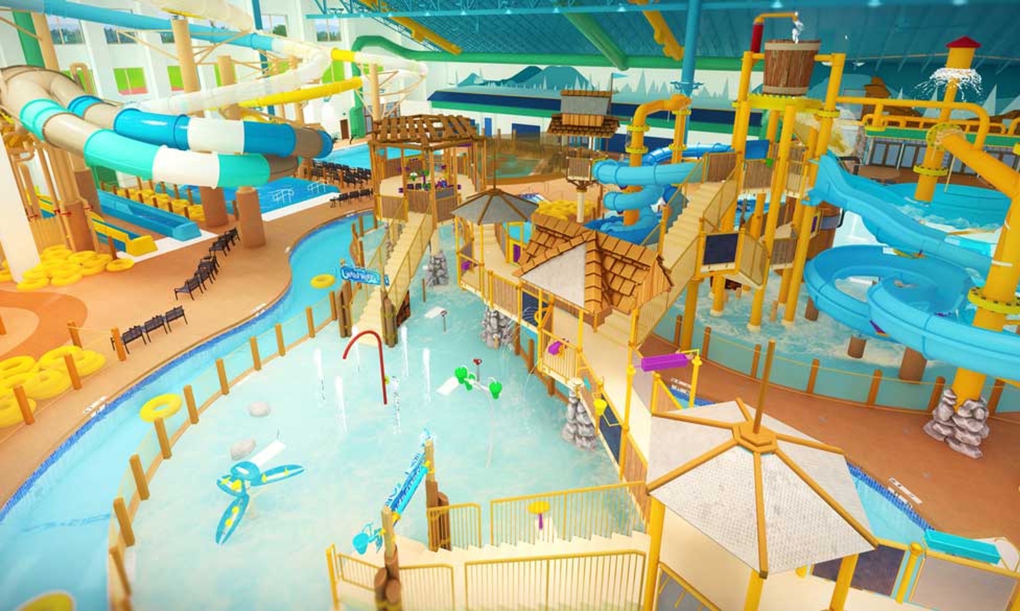 water park slides in naples