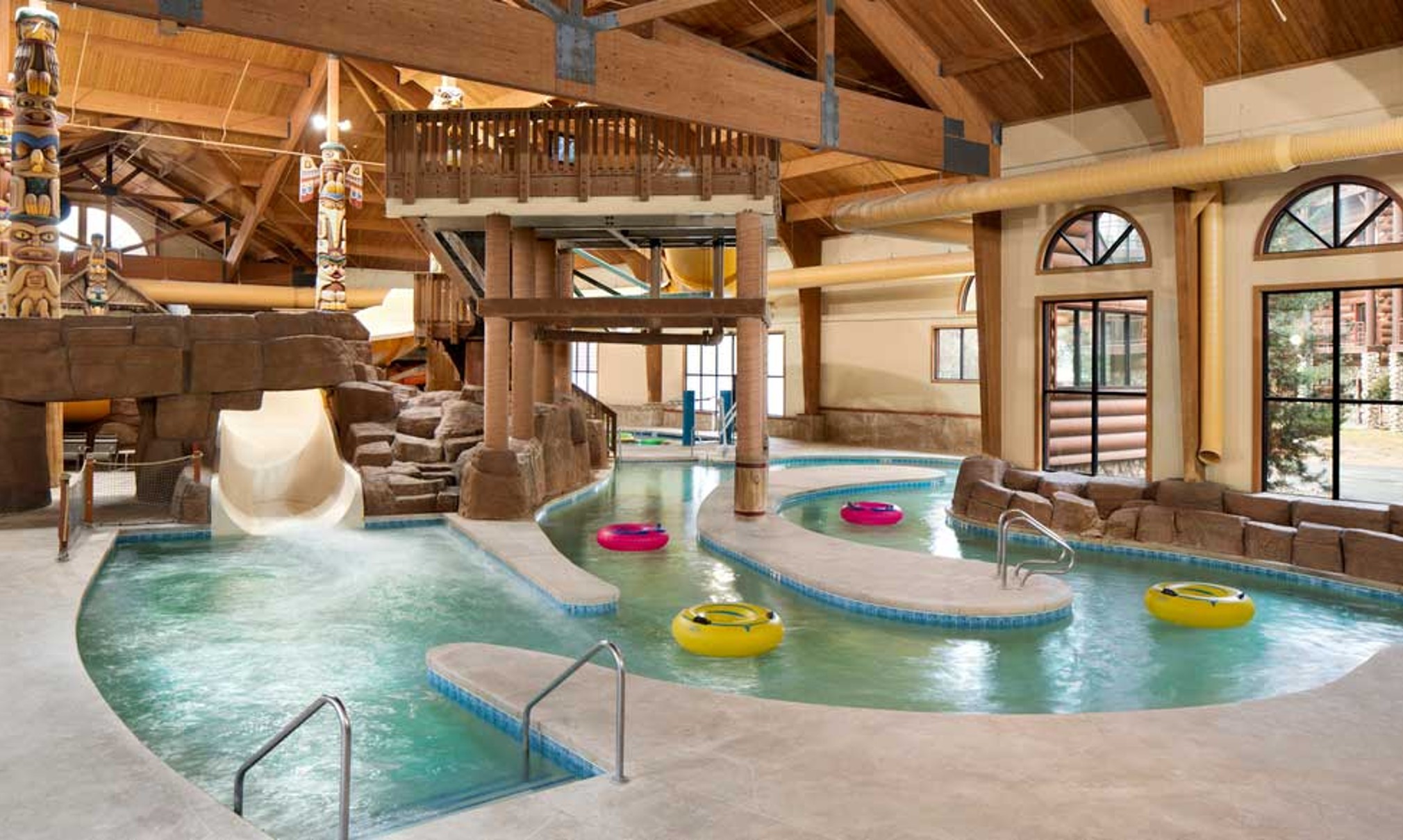 Lazy river in Wisconsin Dells