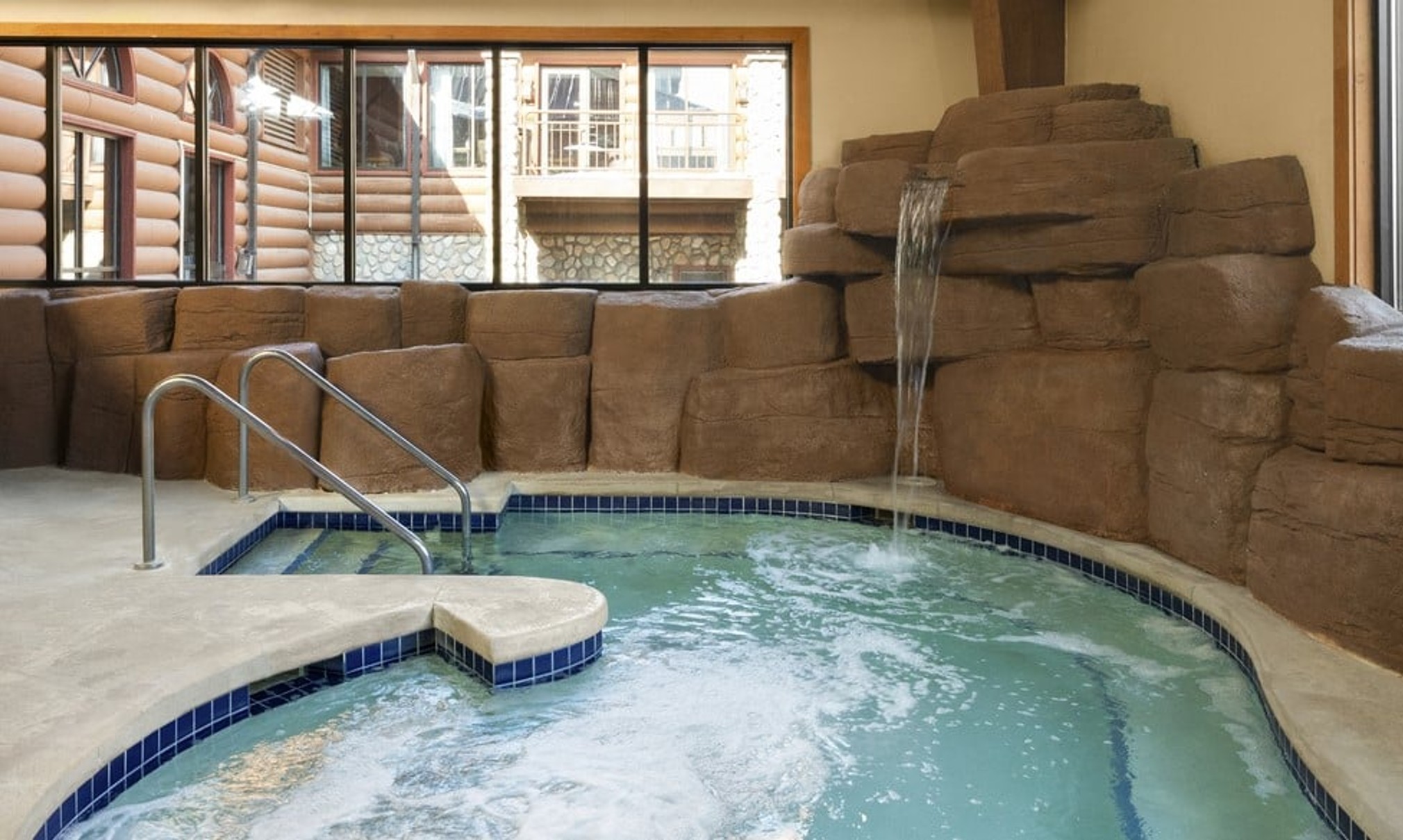Hot tub at Great Wolf Lodge