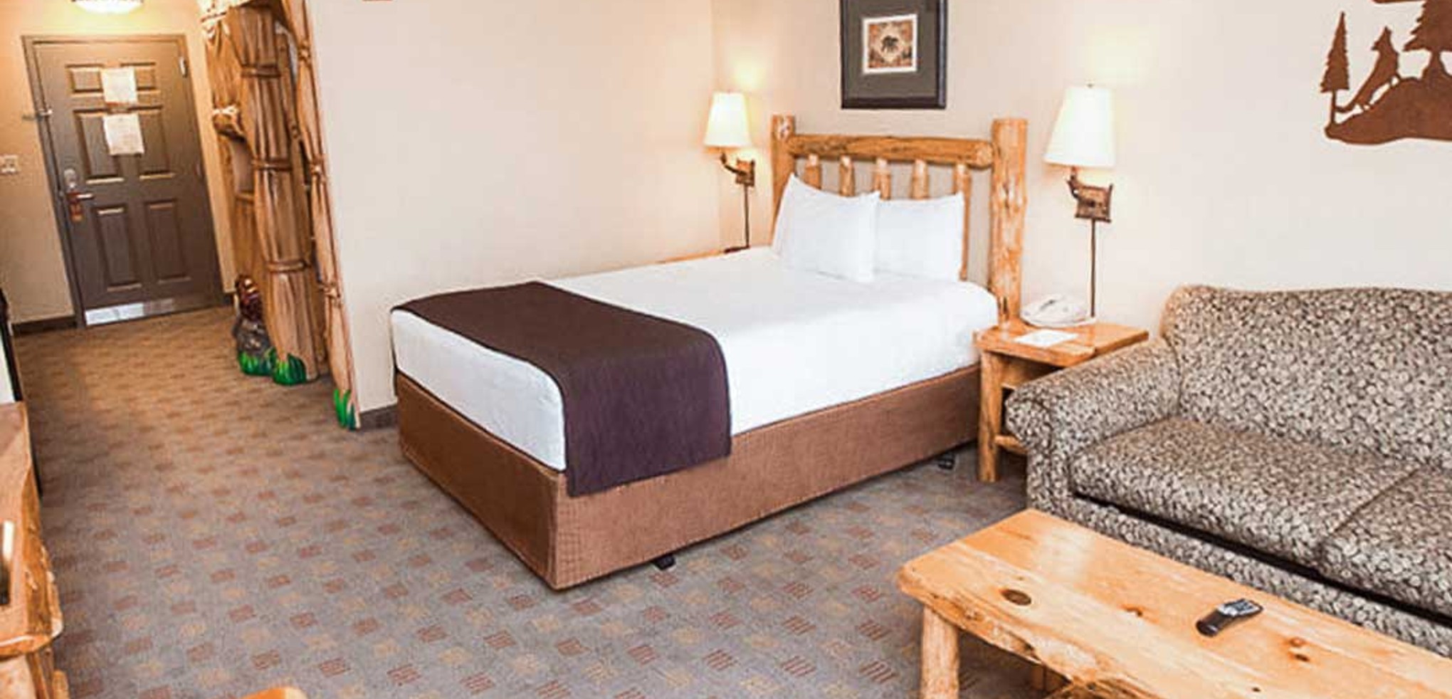 The KidKamp Suite with patio