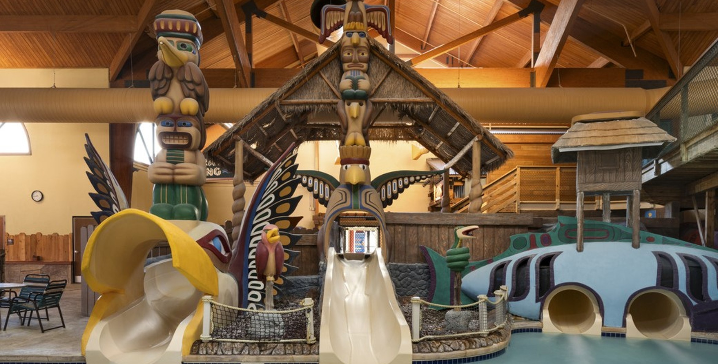 Whooping hollow waterslide at Great Wolf Lodge Wisconsin Dells