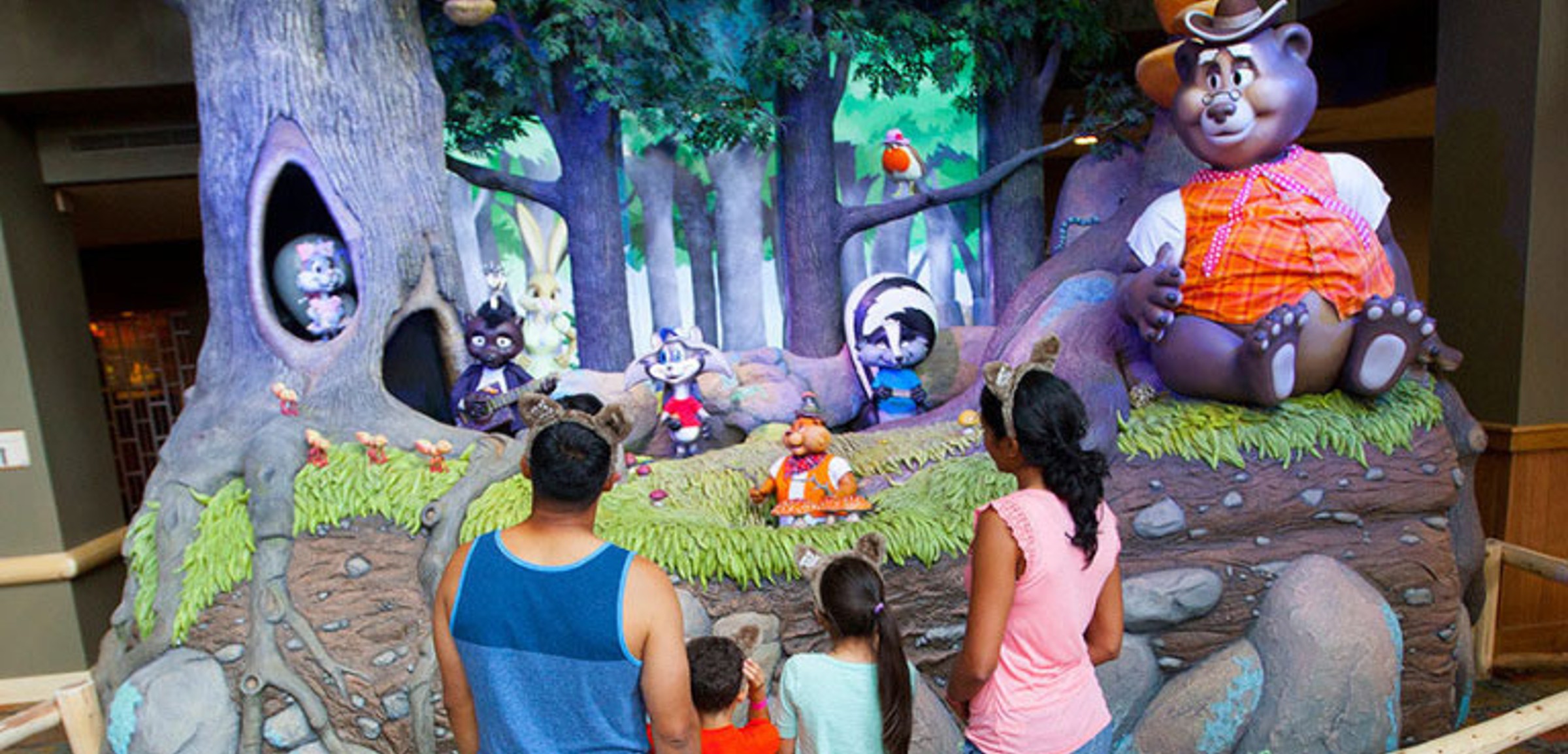 The area for The Forest Friends Show