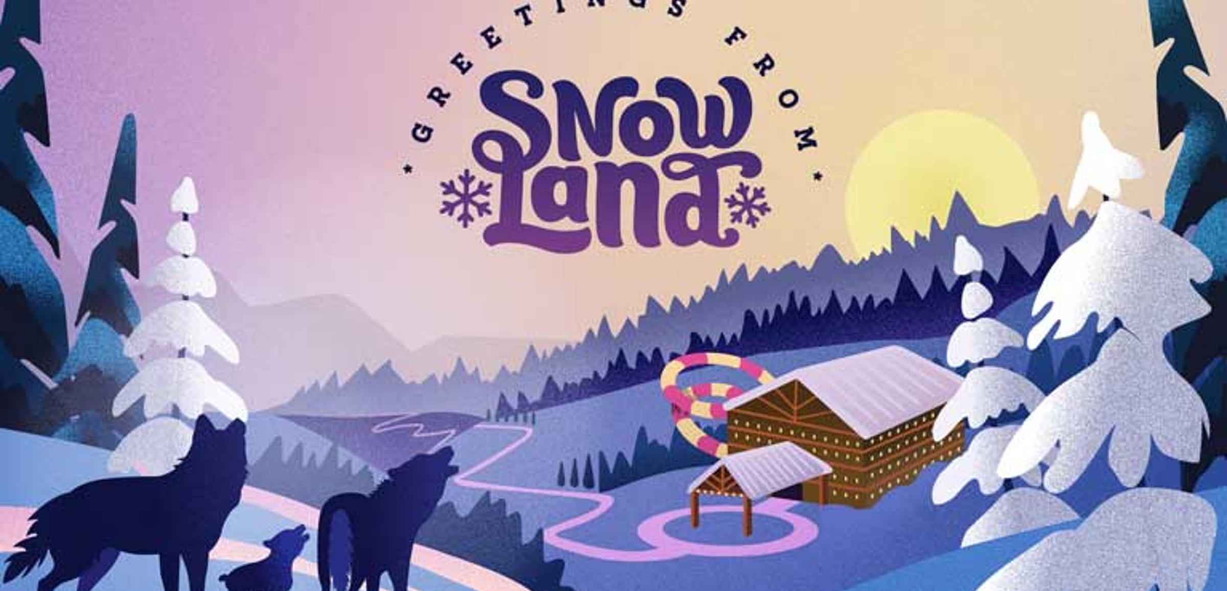 Snowland Event Poster