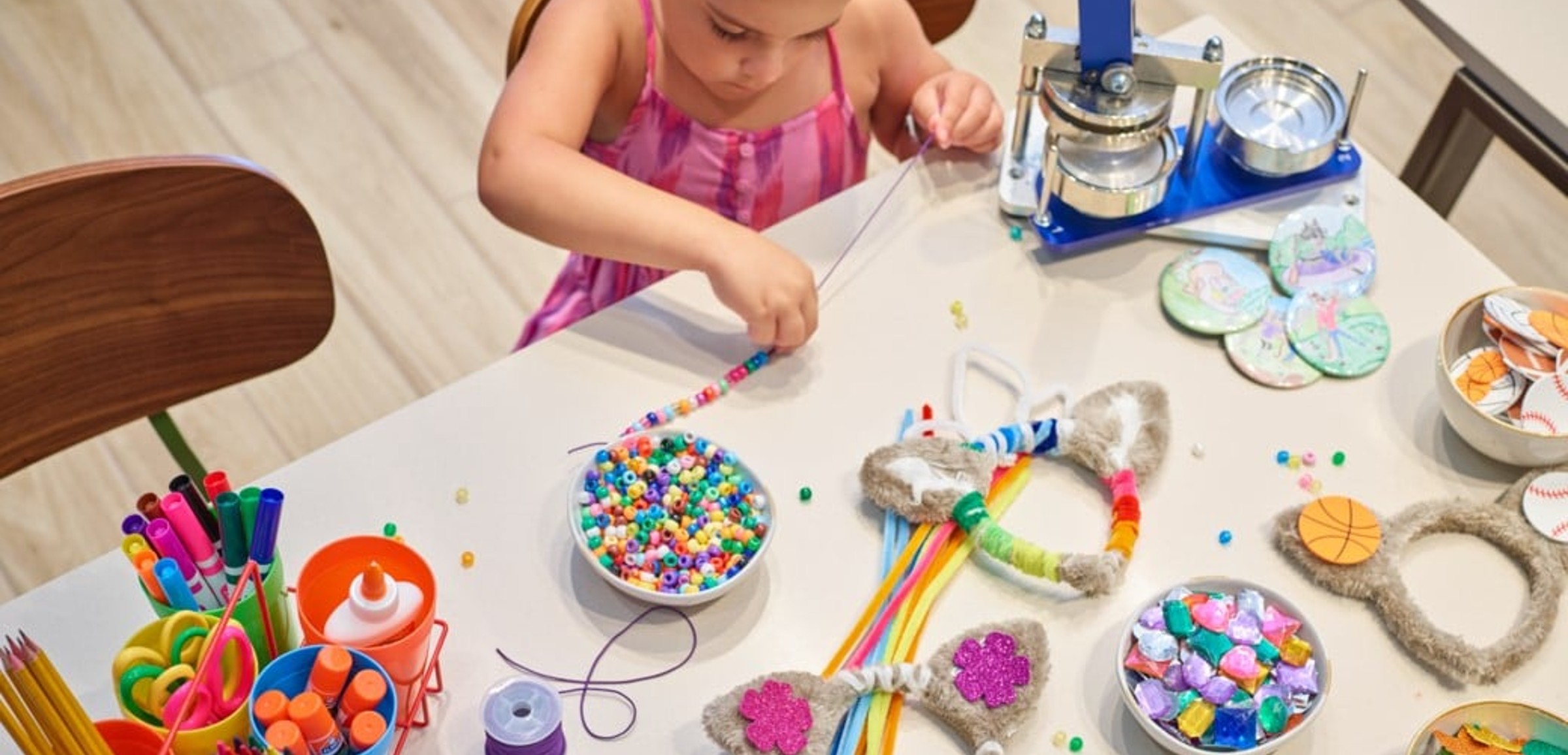 parents making art with kids