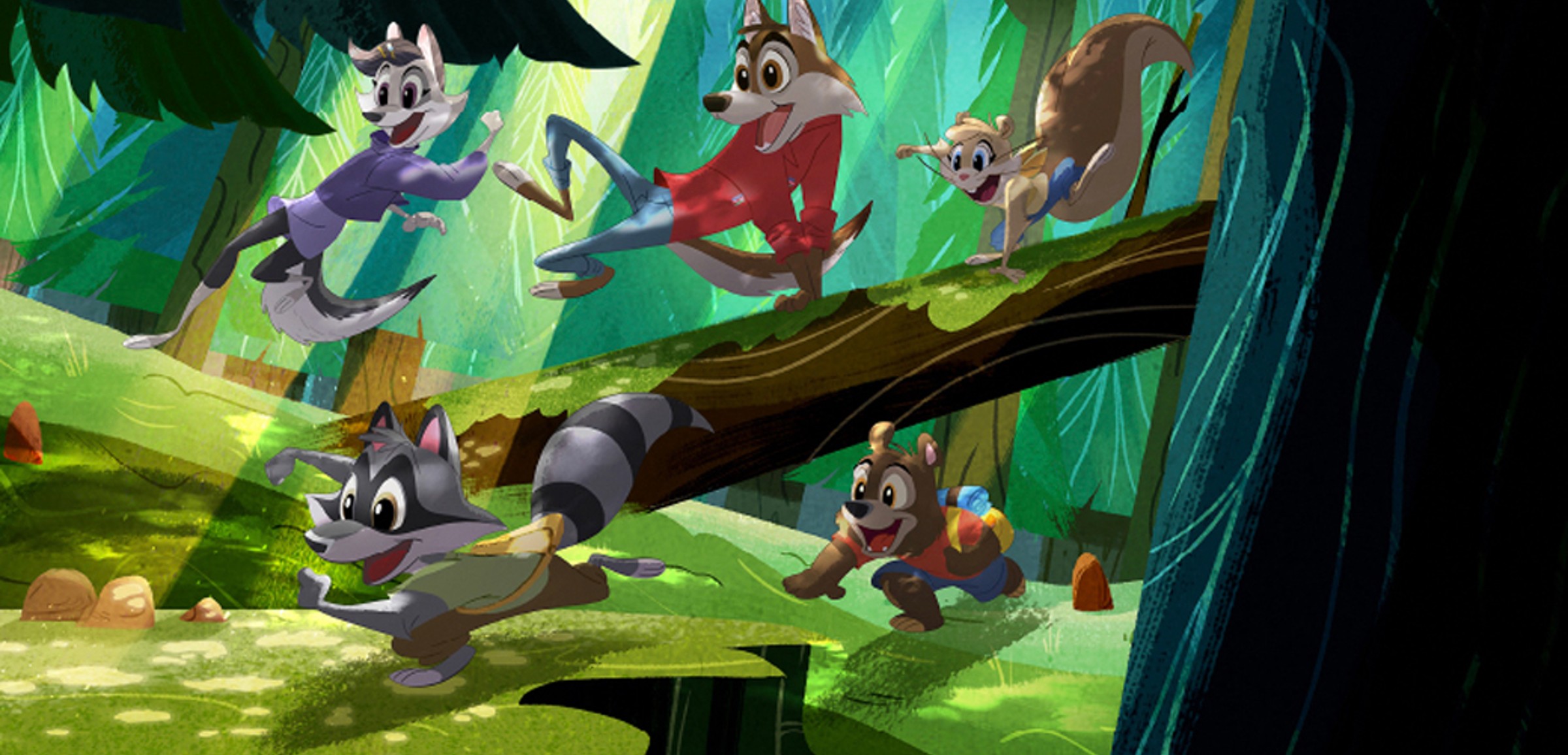 the new Great Wolf characters