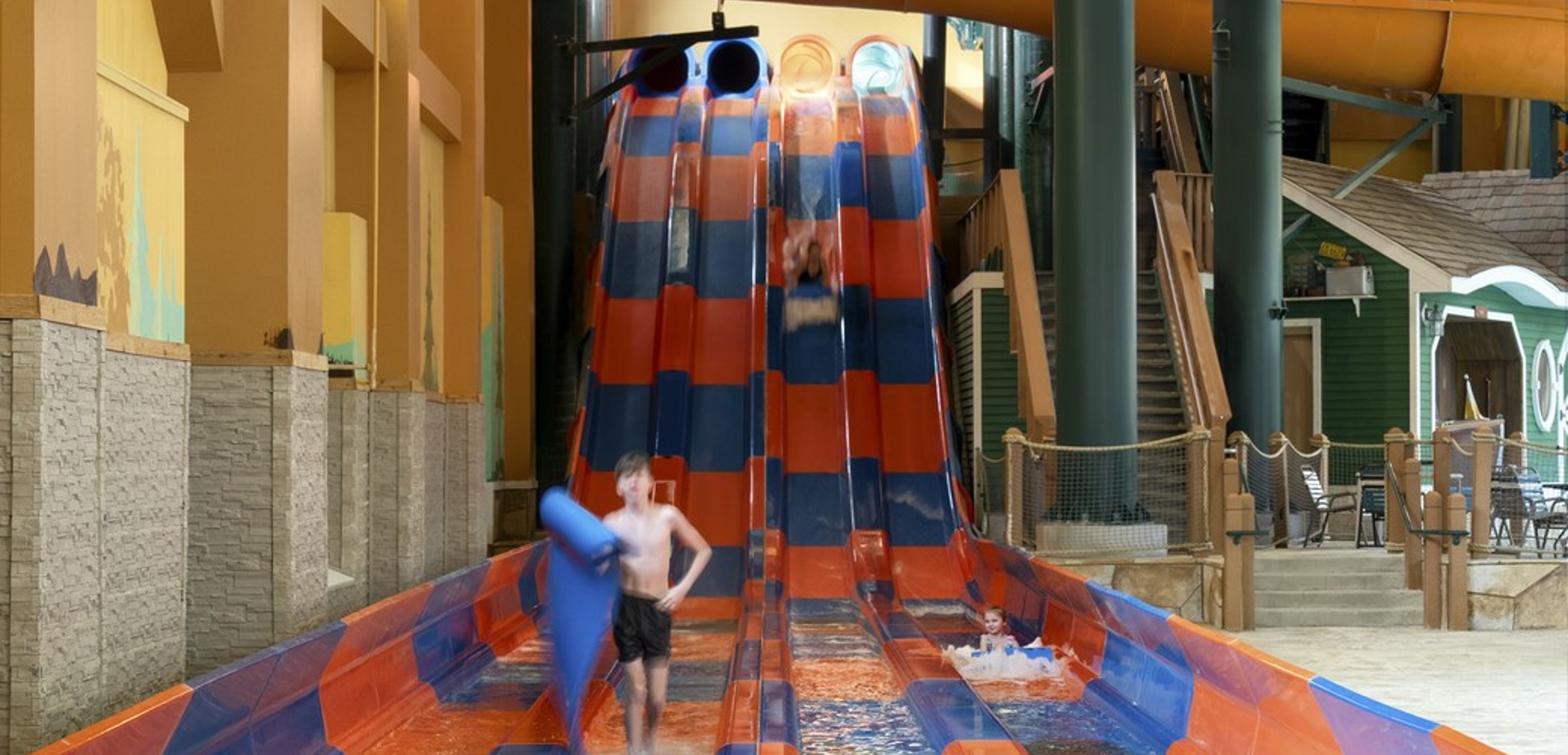 Guests enjoying a fun ride at Mountain Edge Raceway