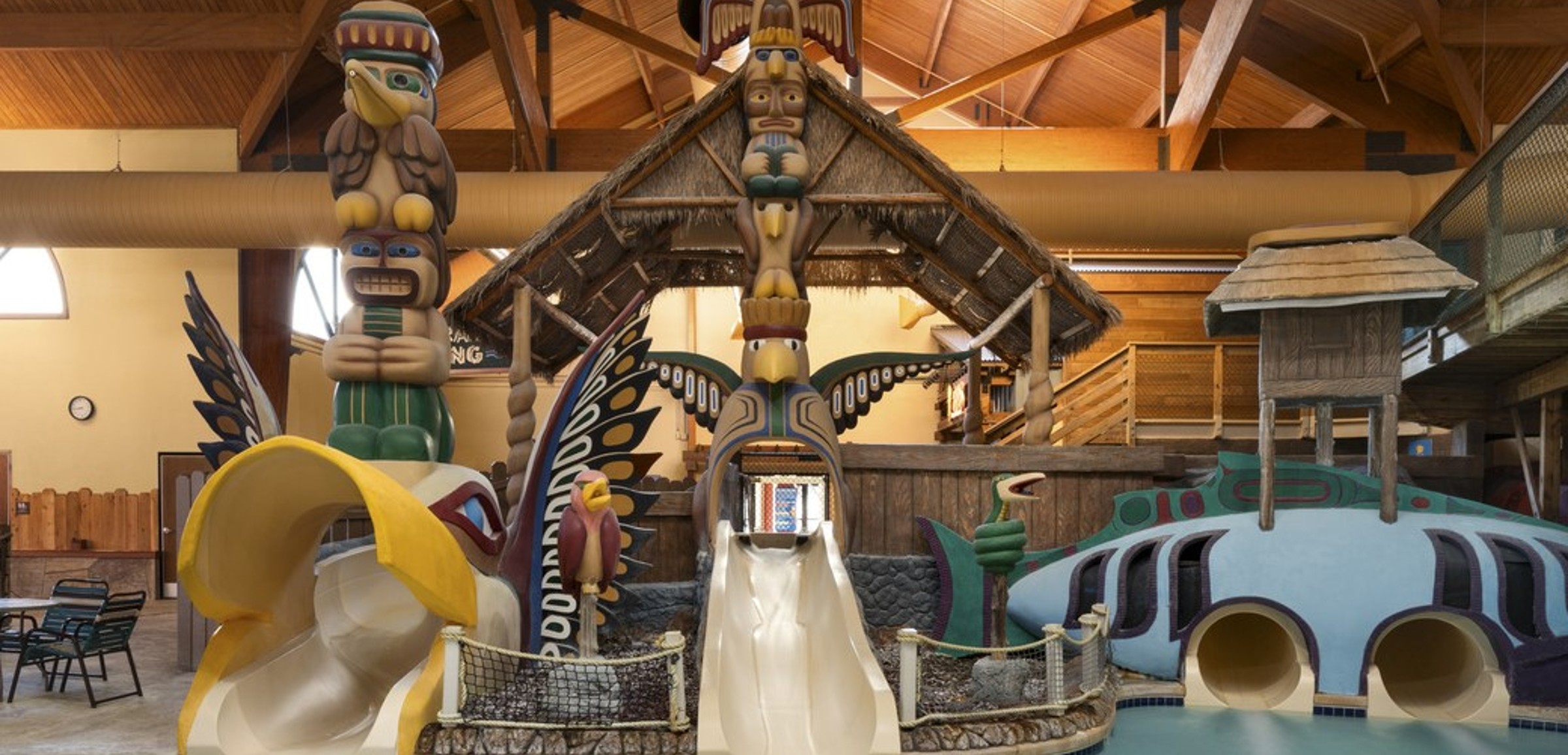 Whooping hollow waterslide at Great Wolf Lodge Wisconsin Dells