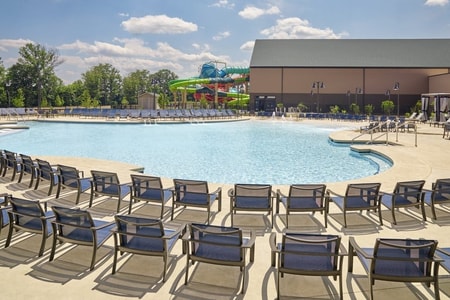 girl swimming under water
