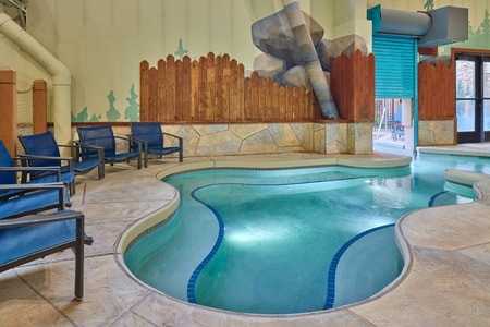 View of an indoor hot tub