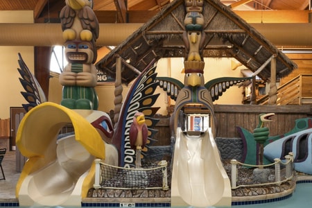 Whooping hollow waterslide at Great Wolf Lodge Wisconsin Dells