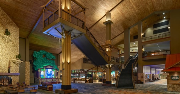 entrance lobby at resort in grapevine