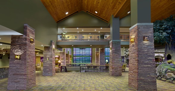 Lobby area in Colorado Springs
