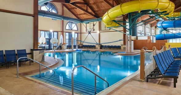 wave pool at waterpark in Kansas City