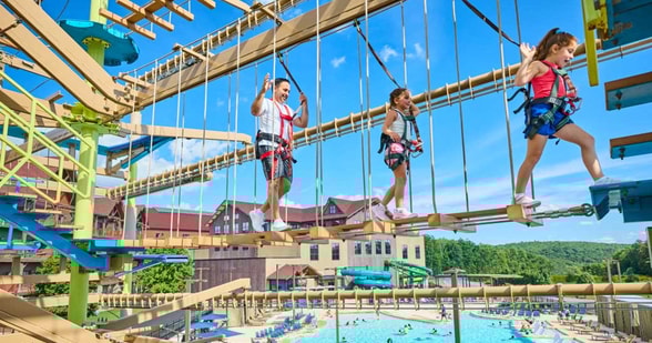 adventure park in pocono mountains