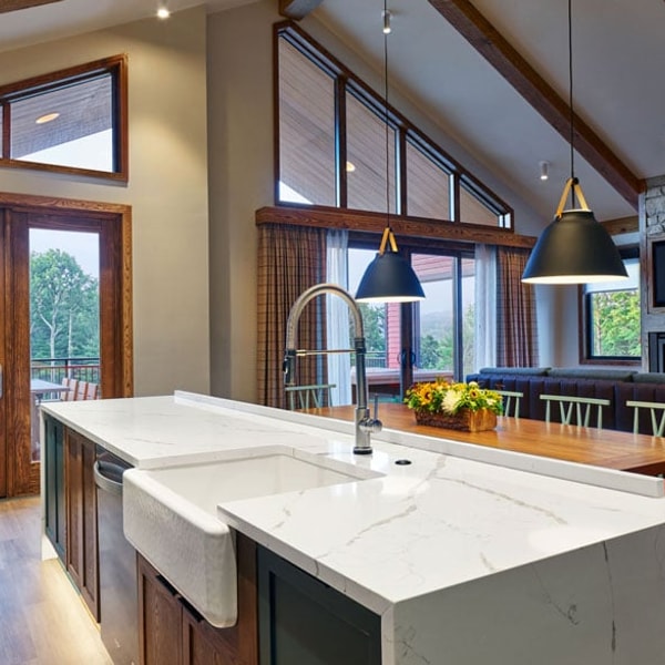 kitchen in the villa