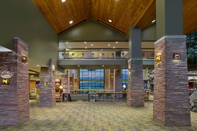 Lobby area in Colorado Springs
