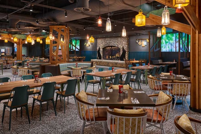 timber tables kitchen resort image