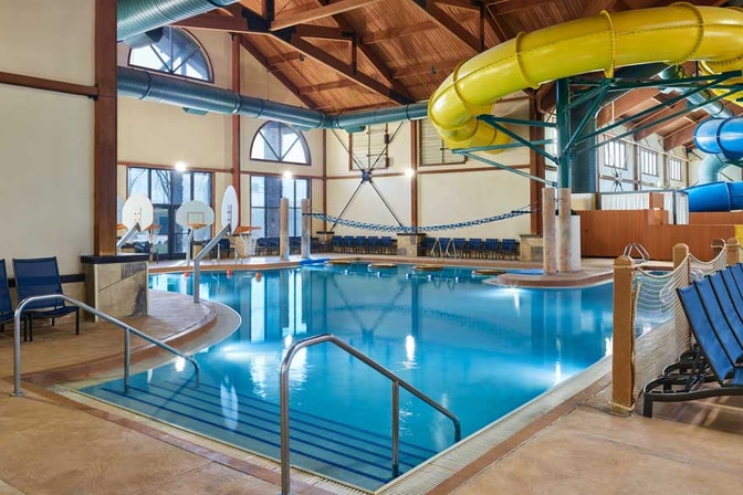 wave pool at waterpark in Kansas City