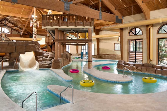 Lazy river in Wisconsin Dells