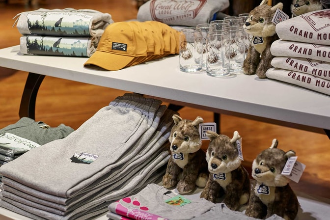 Apparel sold at Buckhorn Grand Mound