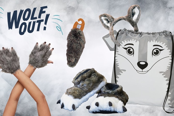 image of the WOLF OUT! package inclusions