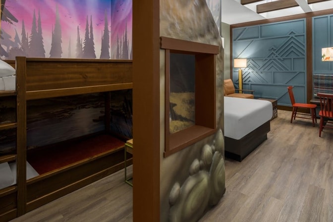 Wolf Den suite in Grand Mound