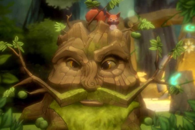 Gorgo the Blunt the Old Man in the Stump illustration