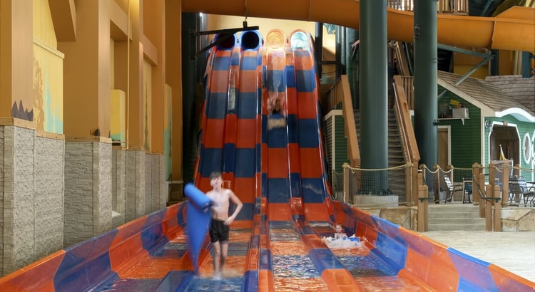 Guests enjoying a fun ride at Mountain Edge Raceway