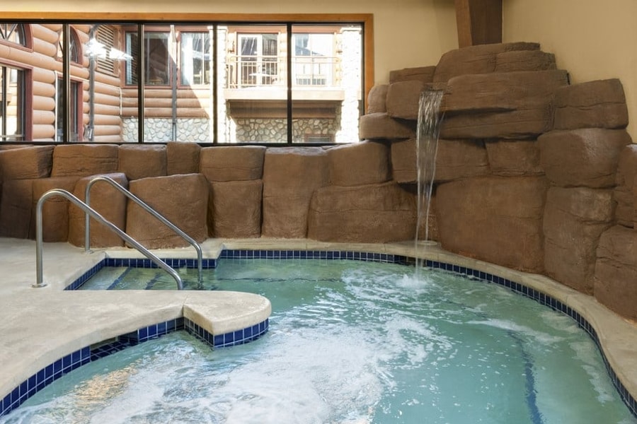 Hot tub at Great Wolf Lodge