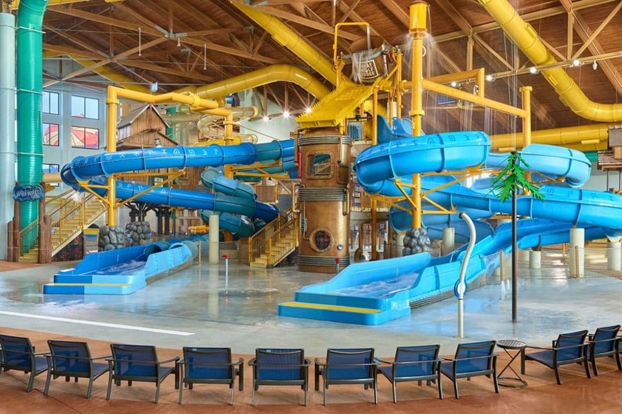 Otter Cave Waterworks at Great Wolf Lodge Naples
