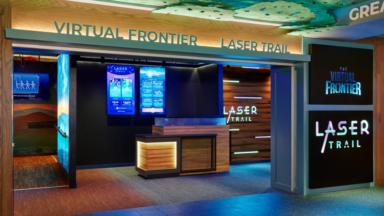 Laser Trail Entrance gate