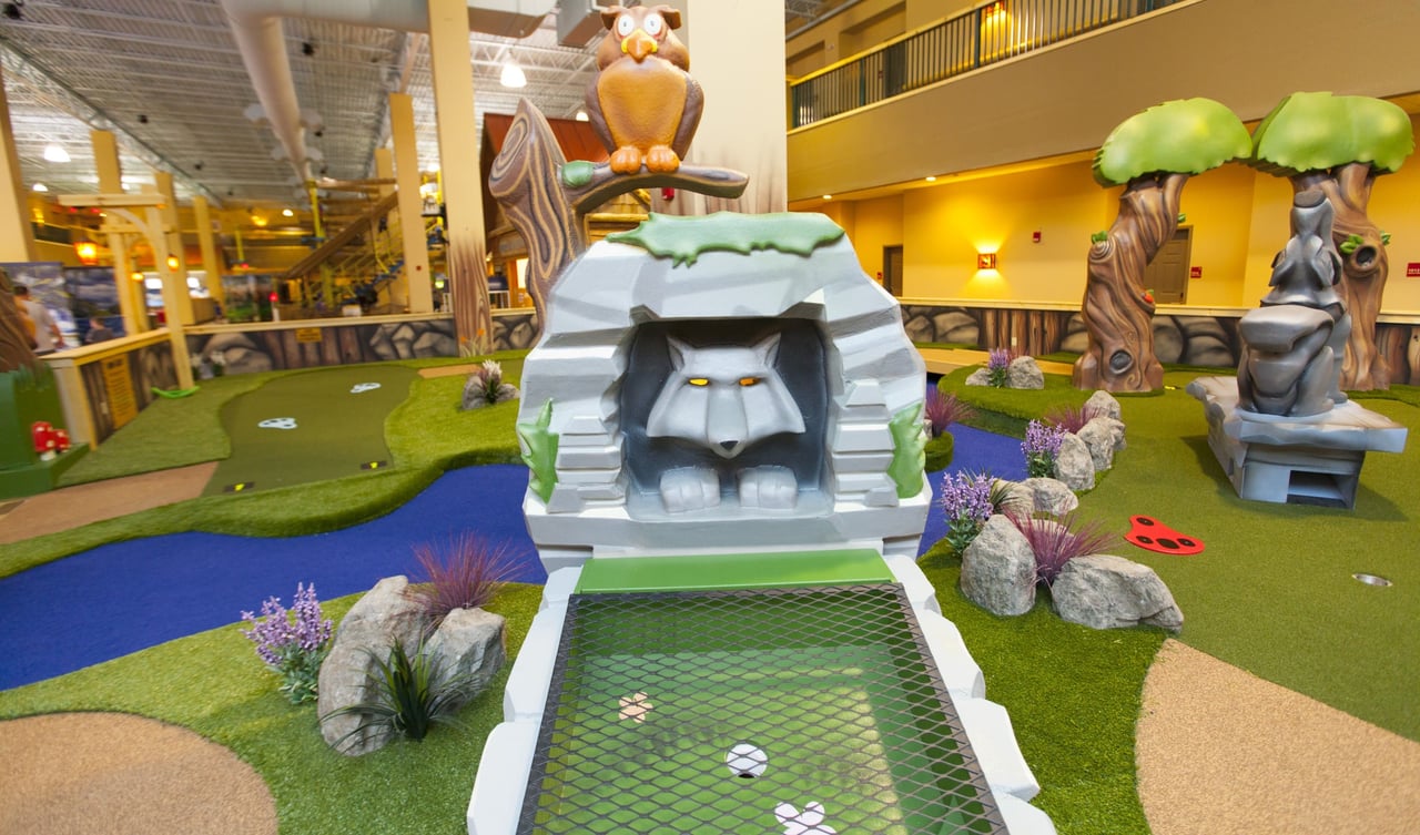 Kids Dryland Play Area in the Water park