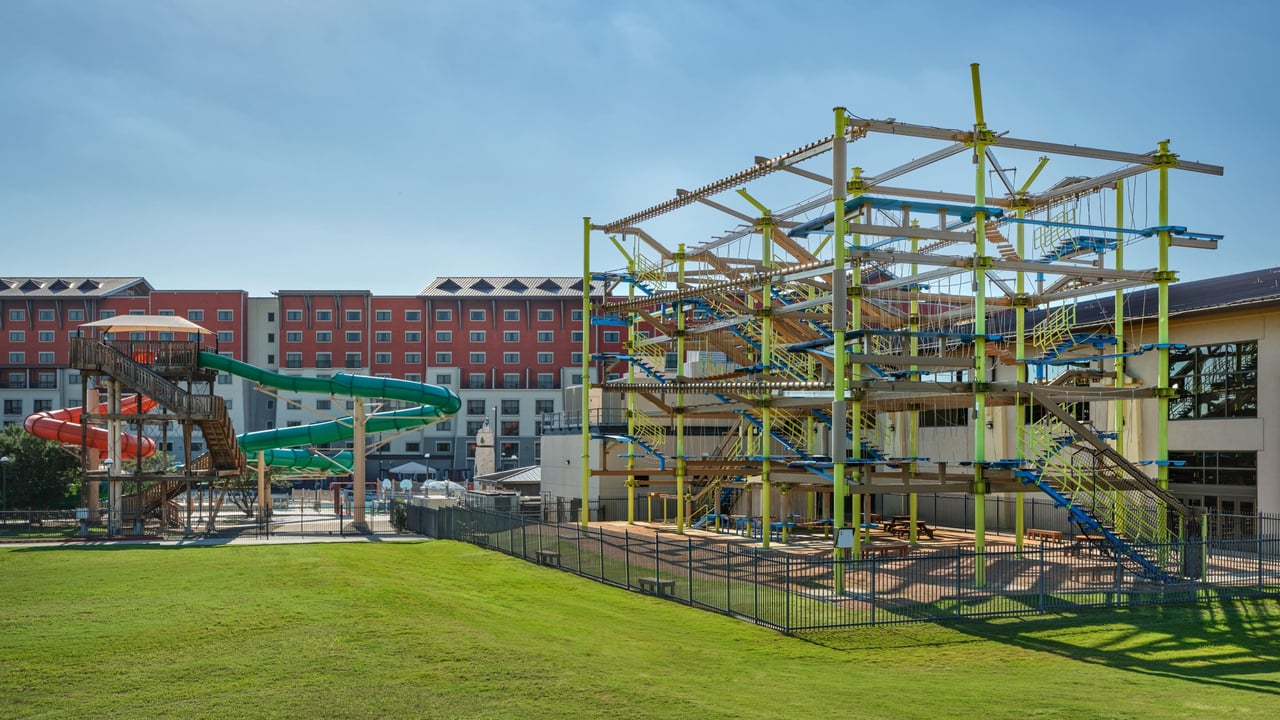 Structure at Howlers Ropes Course Outdoor