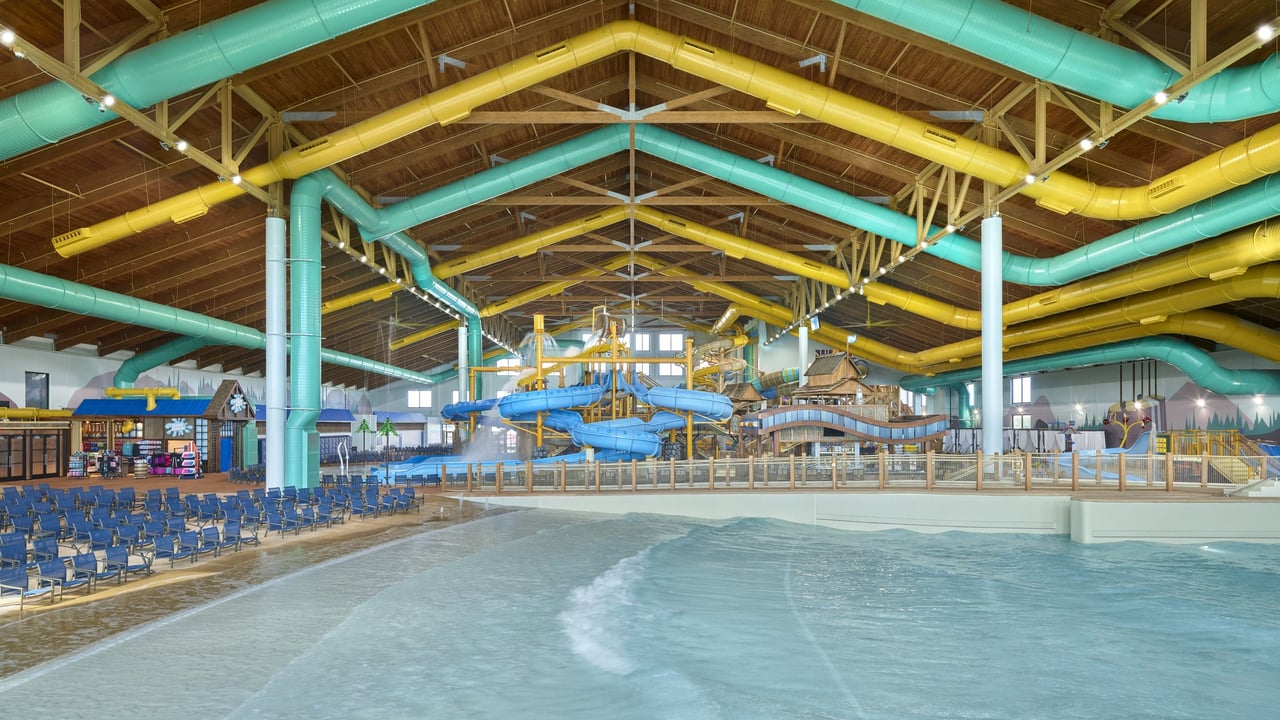 side view of Slap Tail Pond wave pool