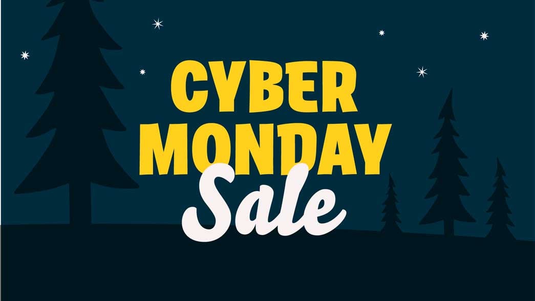 Cyber Monday Sale Deal Card