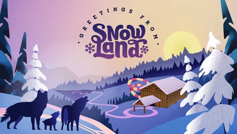 Snowland Event Poster