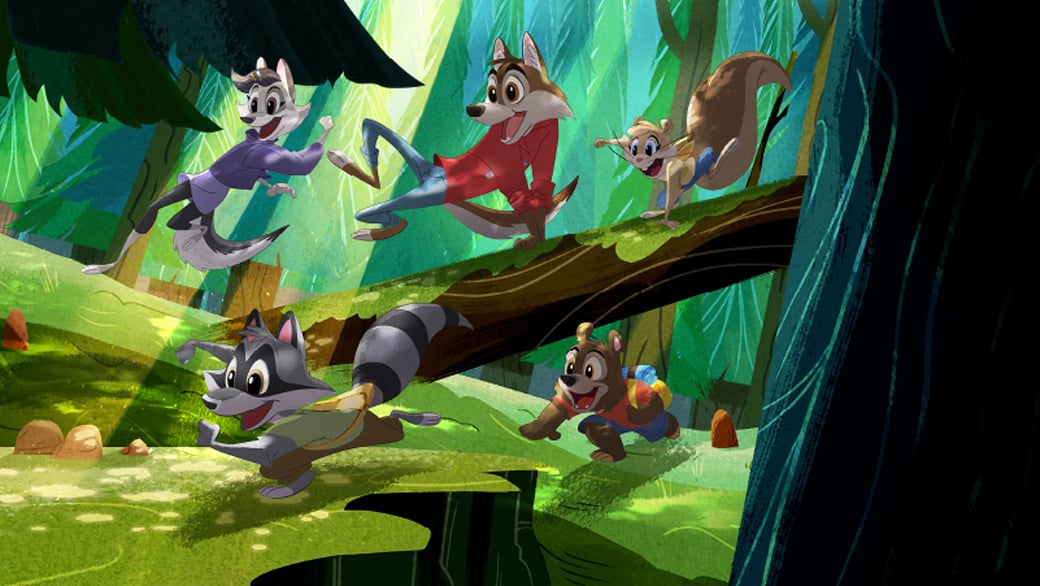 the new Great Wolf characters