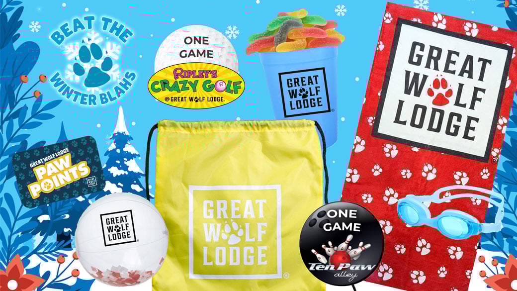 A variety of Beat the Winter Blahs package offerings