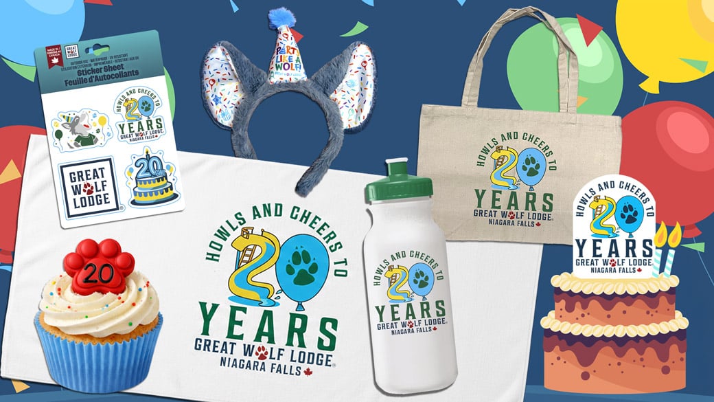 A variety of 20th Birthday package offerings