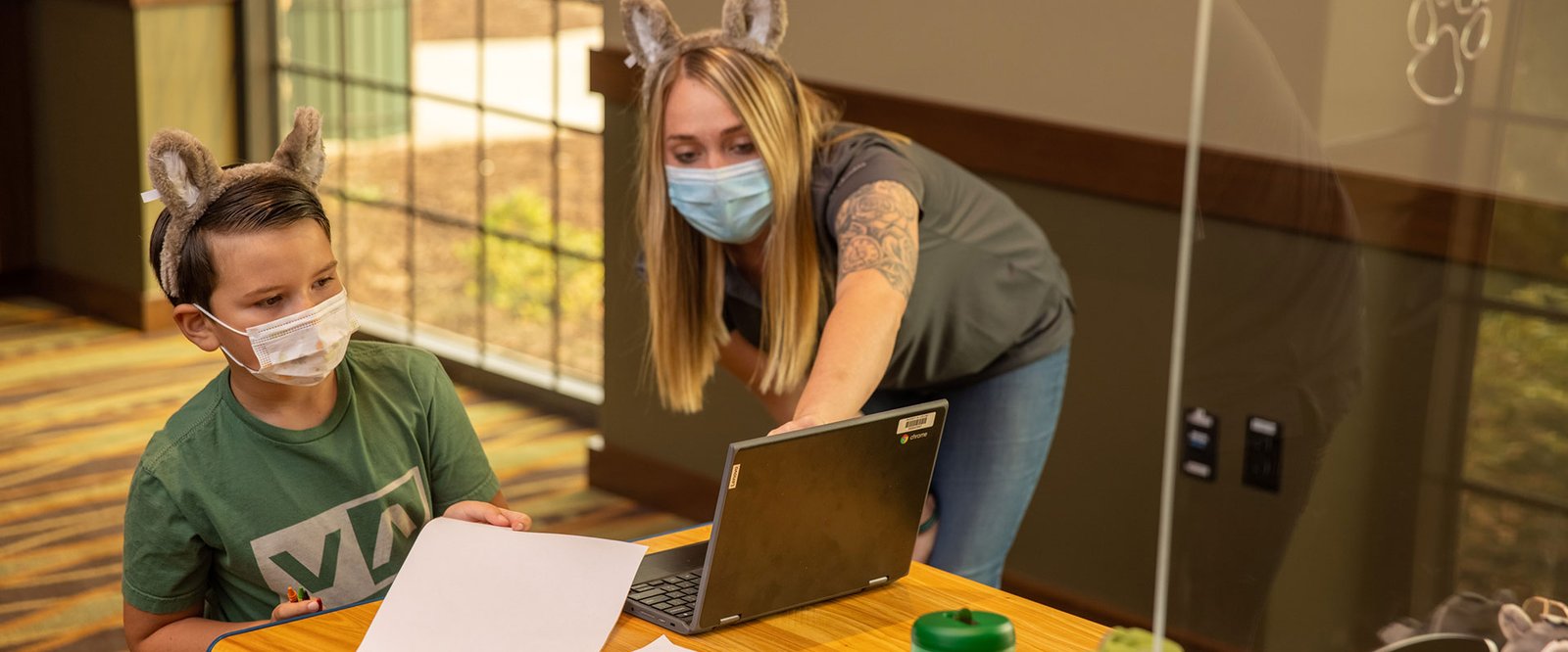 Howl 'N Learn classroom