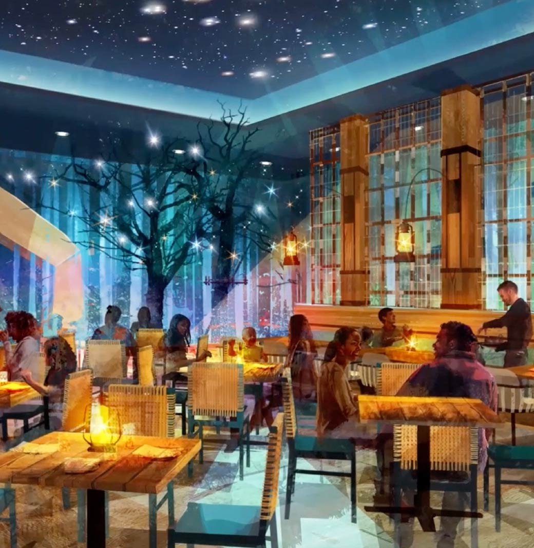 render of new restaurant in Connecticut