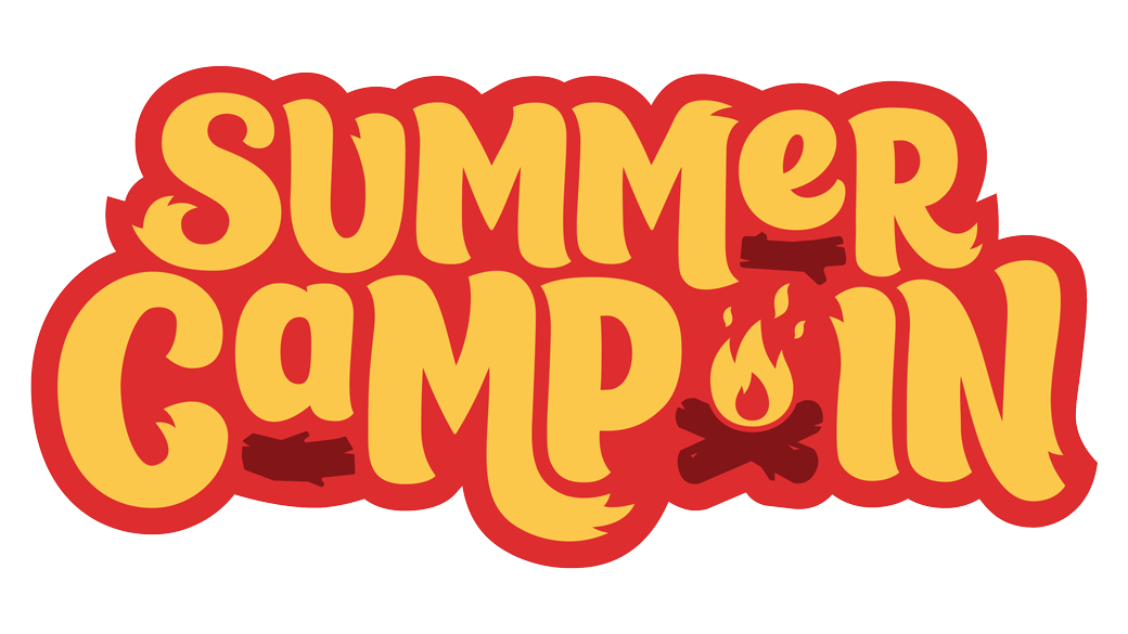 summer camp in logo