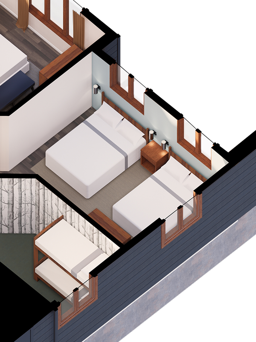 second bedroom floorplan