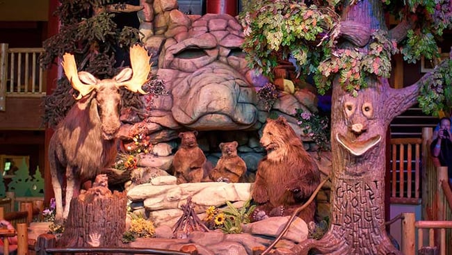 The area for The Forest Friends Show